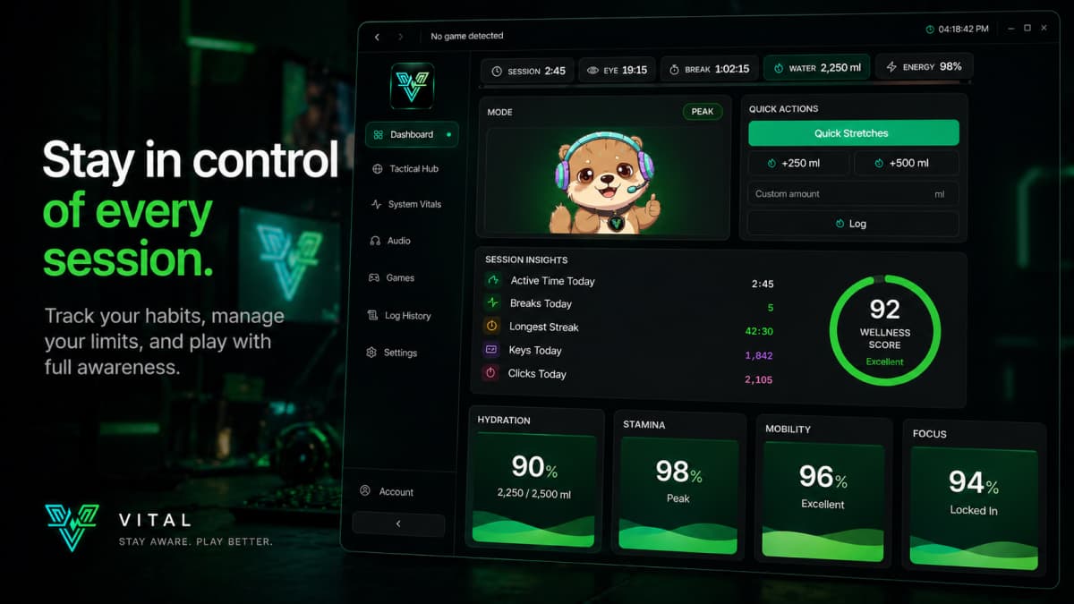 In-Game Wellness Overlay